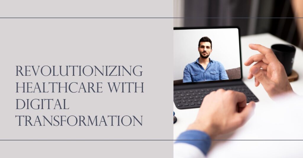 Digital transformation in healthcare is revolutionizing patient care, exceeding customer expectations through seamless electronic scheduling, comprehensive electronic health records, and convenient telehealth services.
