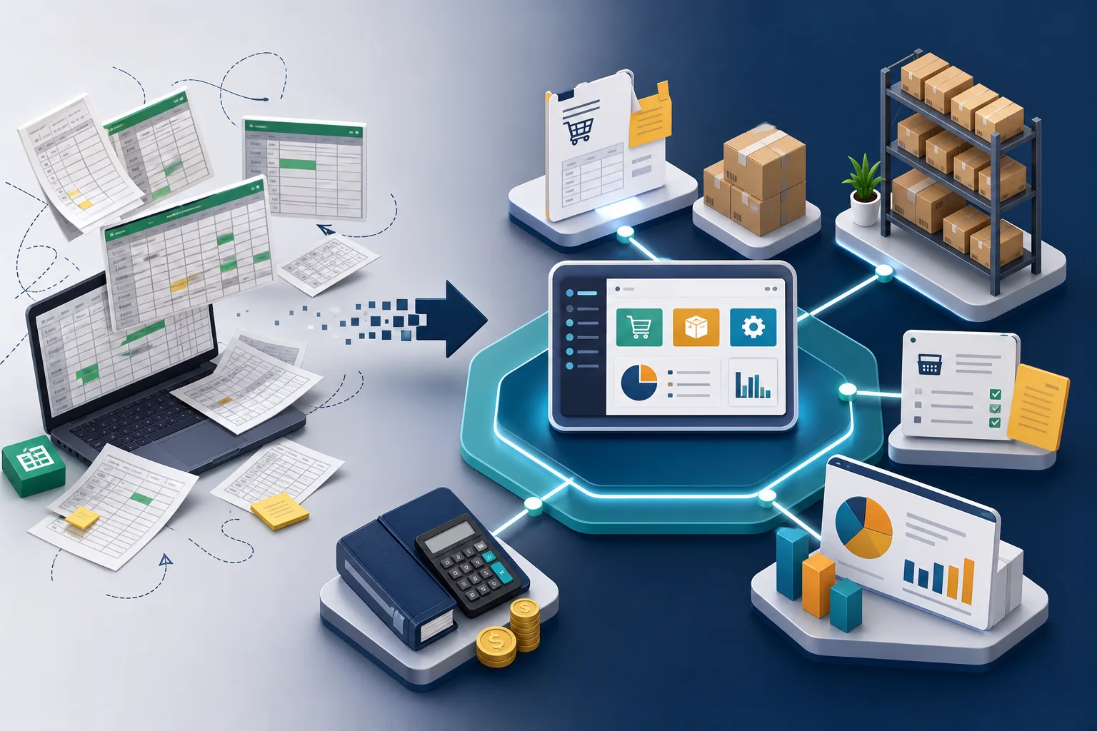 Why Small Businesses Outgrow Spreadsheets Before They Realize It